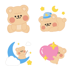 Muffin Bear : Animated Emoji
