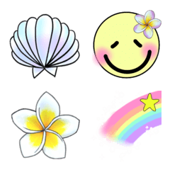hawaii emoji Animation