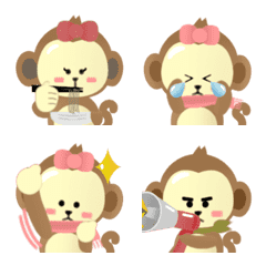 Monmon &FRIENDS Moving emoji