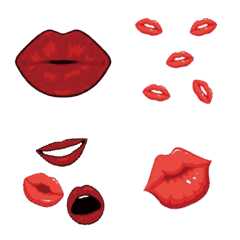 lips con Popular Animated Emoji popular
