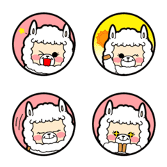 Arupike-chan seal style emoji2.
