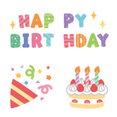 Moving! Celebration & Birthday Emoji