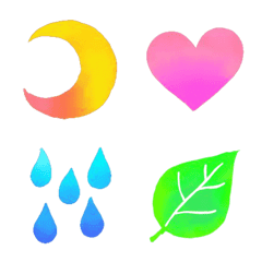 Emoji that gradually changes color