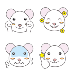 Emoji tikus bahagia