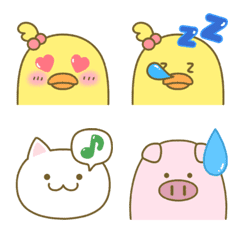 Niwatori Piyoko's Kawaii Emoji