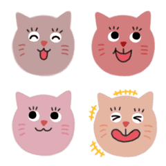 colorful cute cats