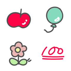 Pyon Pyon's Pastel Simple Emoji2