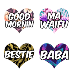 Sticker Girl's Friends emoji