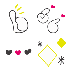 Moving Sticking Emoji