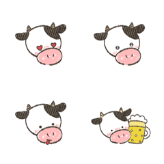veranda Cow Emoji