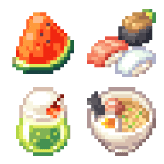 Pixel food