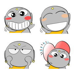 Jizo in Kyoto Emoji