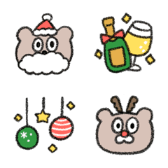 yuruyuru animal emoji winter bear