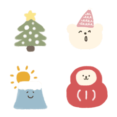 Winter Emoji fuwafuwa