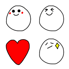 Simple face & Reaction Emoji