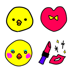 Cute chick Emoji.