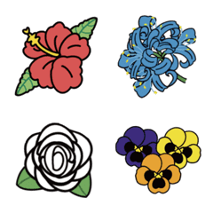 Kawaii flower Emoji