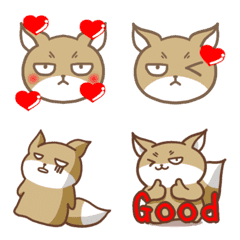 Tibetan fox  animation Emoji