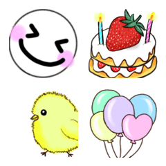 Emoji stickers for adults' daily use
