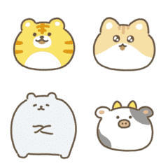 Emoji binatang yang mengangguk