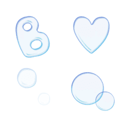 Floating Bubbles - Alphabet & Symbols