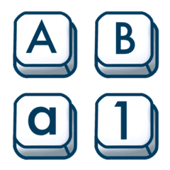 A-Z Keyboard emoji