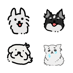 Emoji de anime de cachorro
