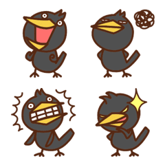 Emoji:Crow