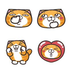 ランラン猫 アニメーション絵文字 6