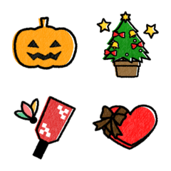 Emoji specializing in autumn and winter