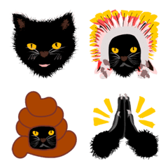 Happy Hallow black cat world