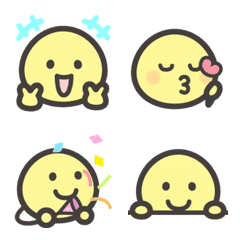 Yellow smile emoji(animated)