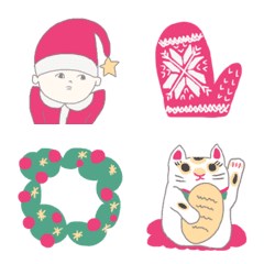 Christmarrs & New year Emoji