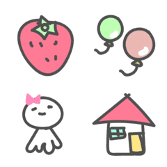 Pyon Pyon's Pastel Simple Emoji3