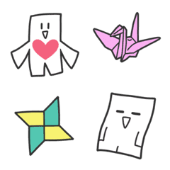 emoji tukang kertas