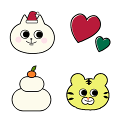 Cat winter Emoji