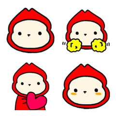 Red Gorilla Emoji