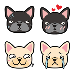 French Bulldog Daily Emoji