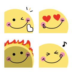 Cute word Smile Move emoji2