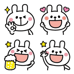 It works! Rabbit's emoji 2