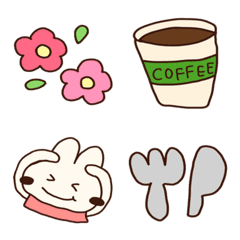 Rabbit and various Emoji