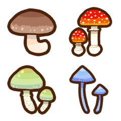 Colorful Fungi Emoji