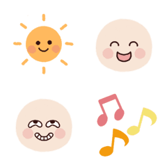 simple and cute everyday emoji