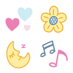 Cute nature animated emoji