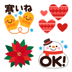 Winter Emoji with smile