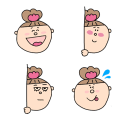 อิโมจิไลน์ chicorychan emoji