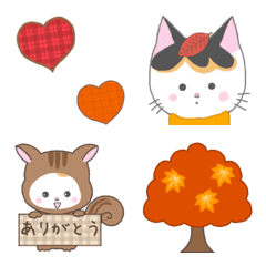 Milu's lovely Emoji autumn ver.