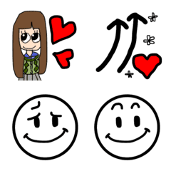 อิโมจิไลน์ Emoji that adds happiness1