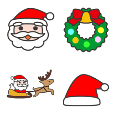 Cute Christmas animated Emoji series1