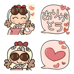 Emoji and mini sticker Niwa